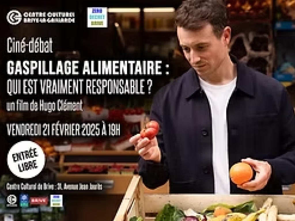 Ciné-débat: Gaspillage alimentaire (Centre Culturel)