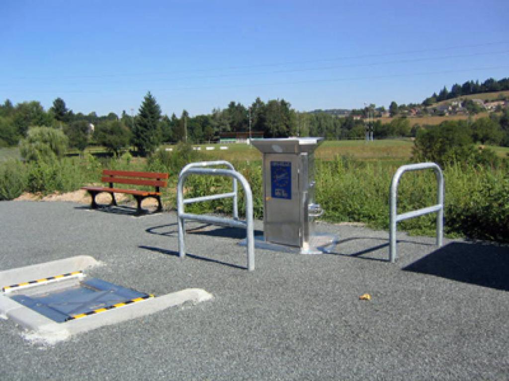 Aire d'accueil de camping-cars de Dampniat