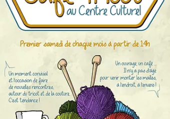 Café tricot (Centre culturel) Du 1 fév au 6 déc 2025