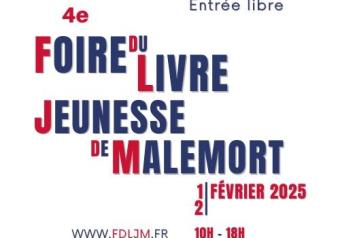 Foire du Livre Jeunesse et du Jeu de Malemort - 4ème édition Du 1 au 2 fév 2025