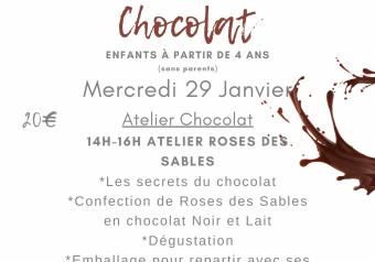 Atelier enfant Chocolat Le 29 janv 2025