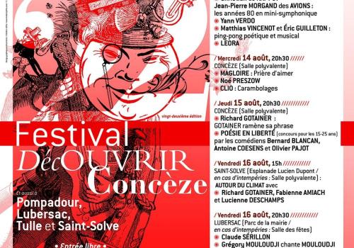 Concèze - Festival Dec'Ouvrir - 12 au 16 08 2024