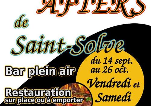 Les Afters de Saint Solve : Restauration sur place ou à emporter, marché de producteur